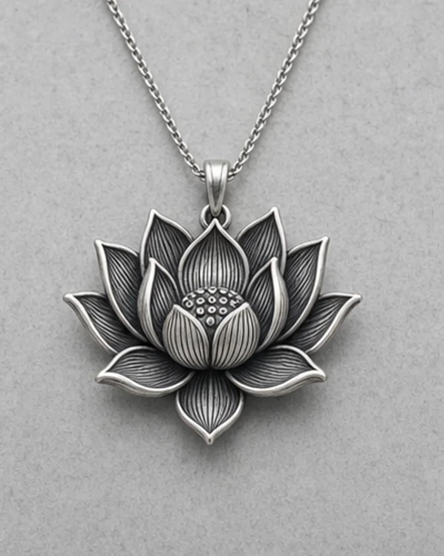 Ожерелье Silver Bloom